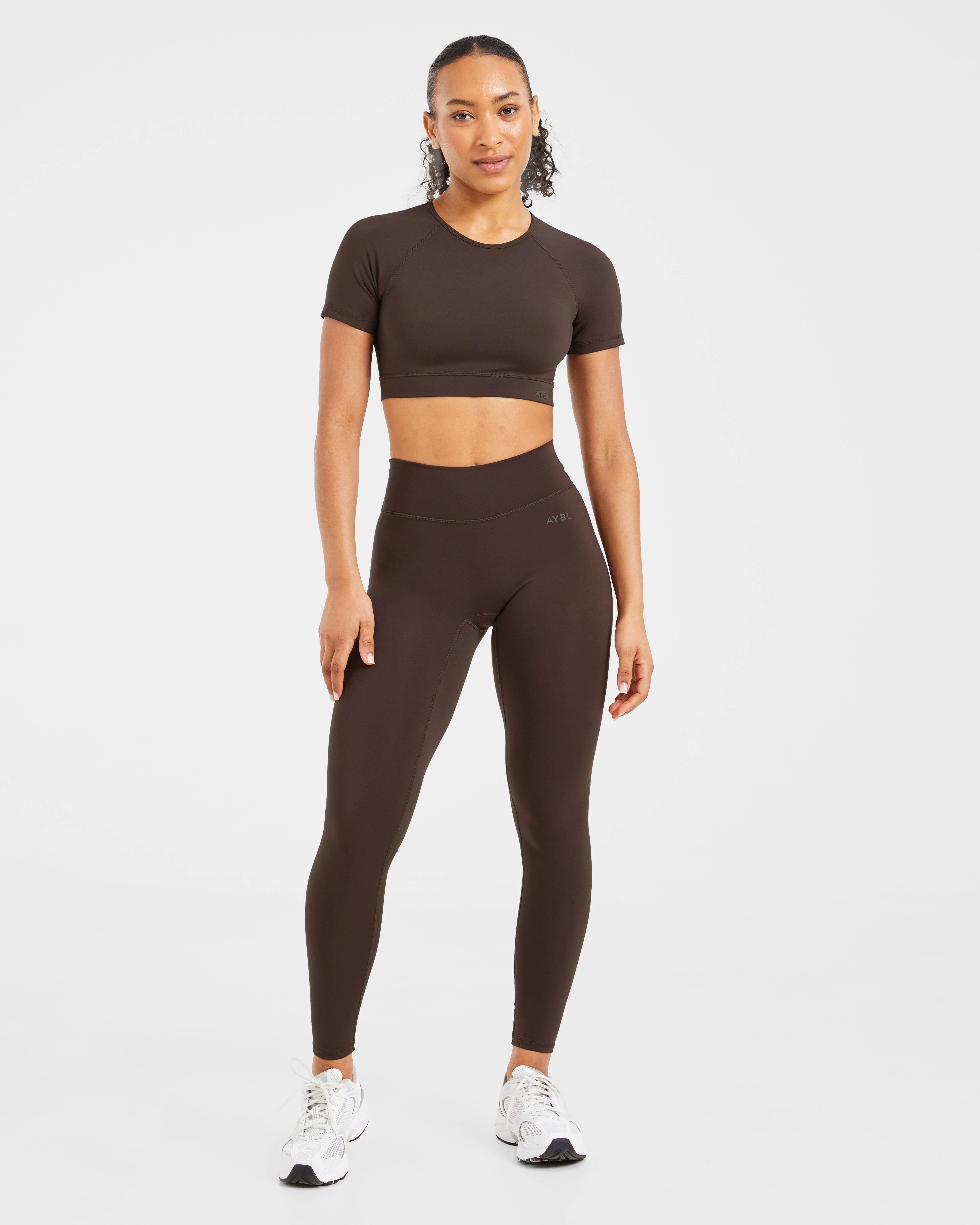 Staple Crop Top - Coffee Bruin - Image 4