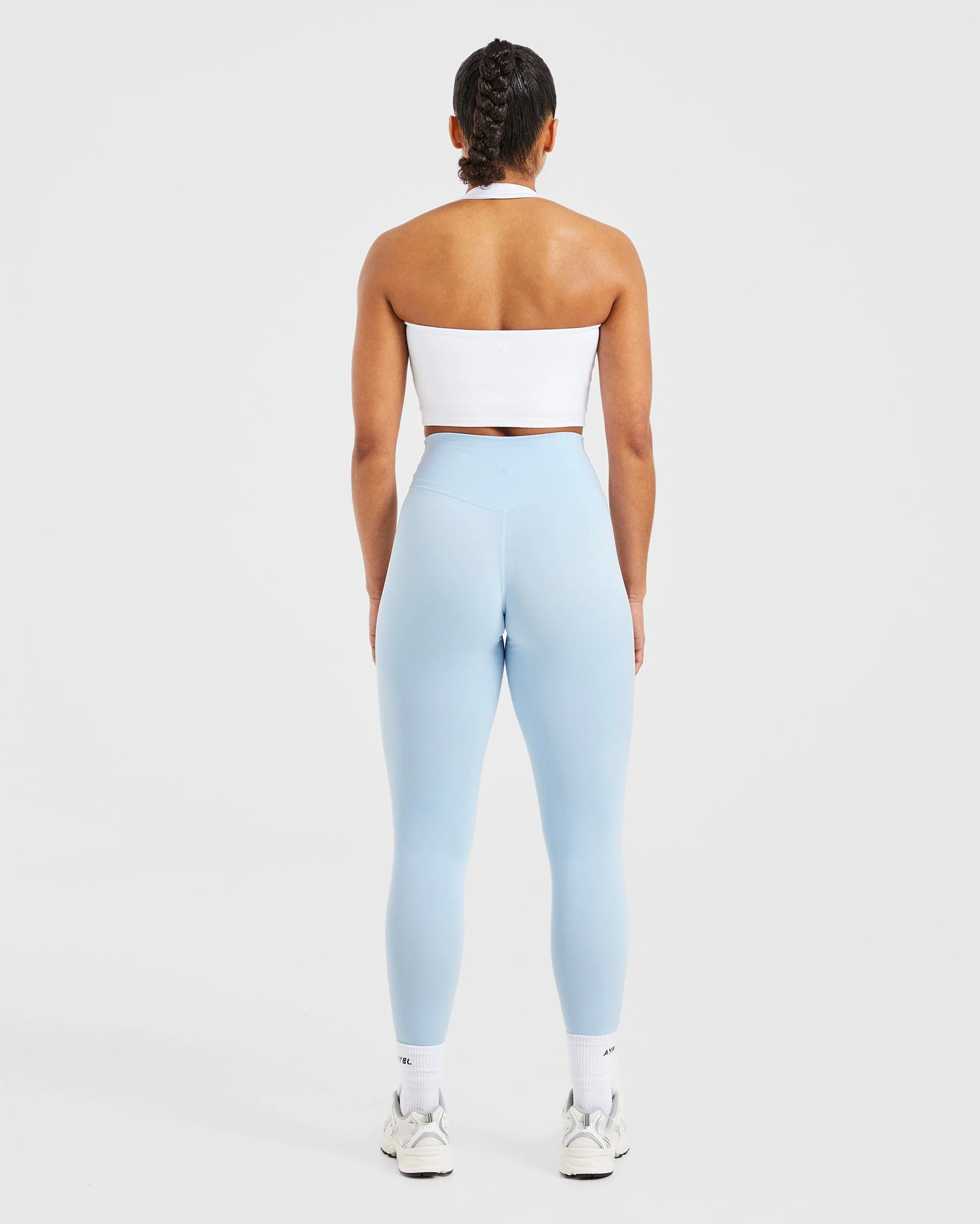 Staple Halterneck Crop Top - Wit - Image 4