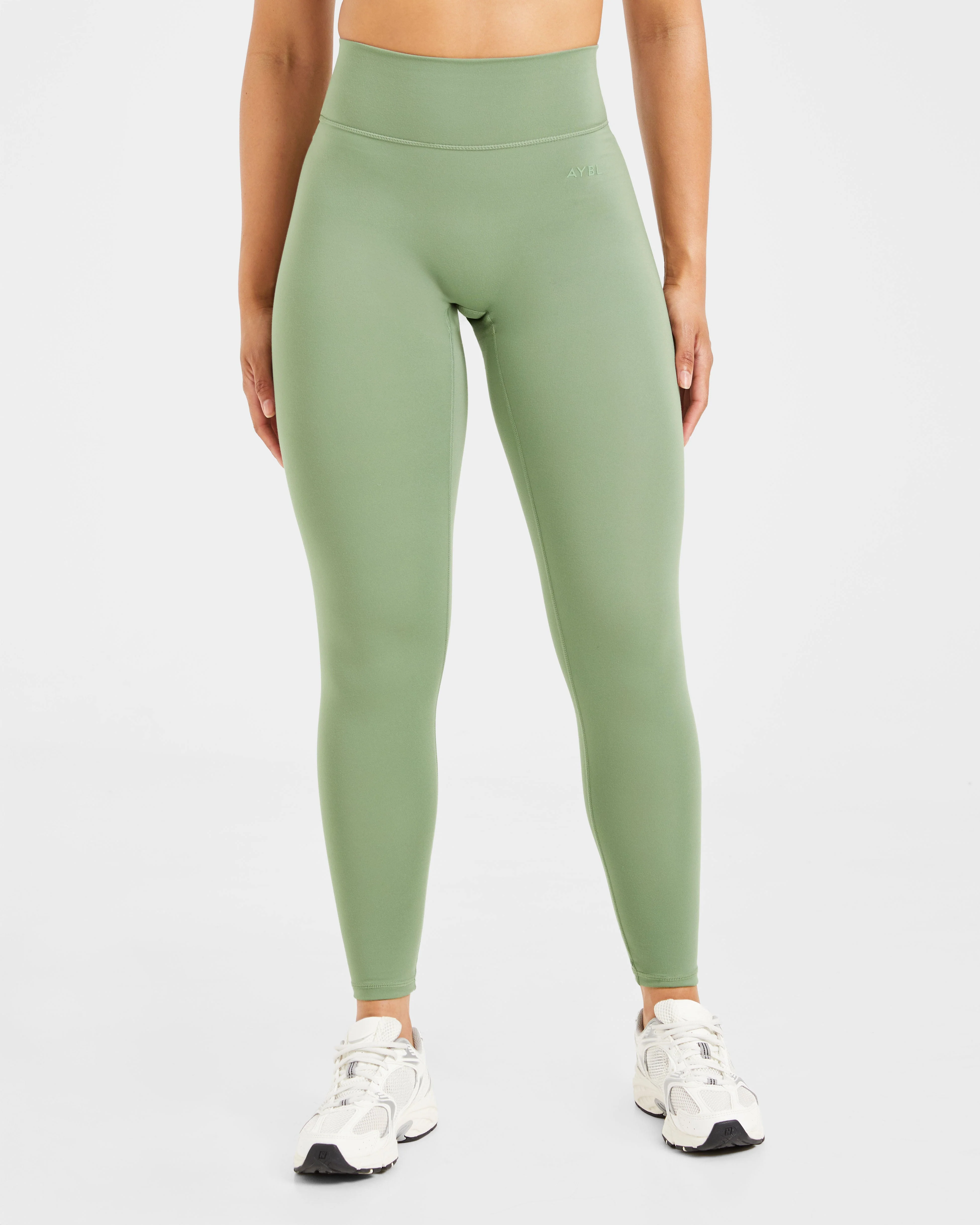 Staple Leggings - Olive Groen