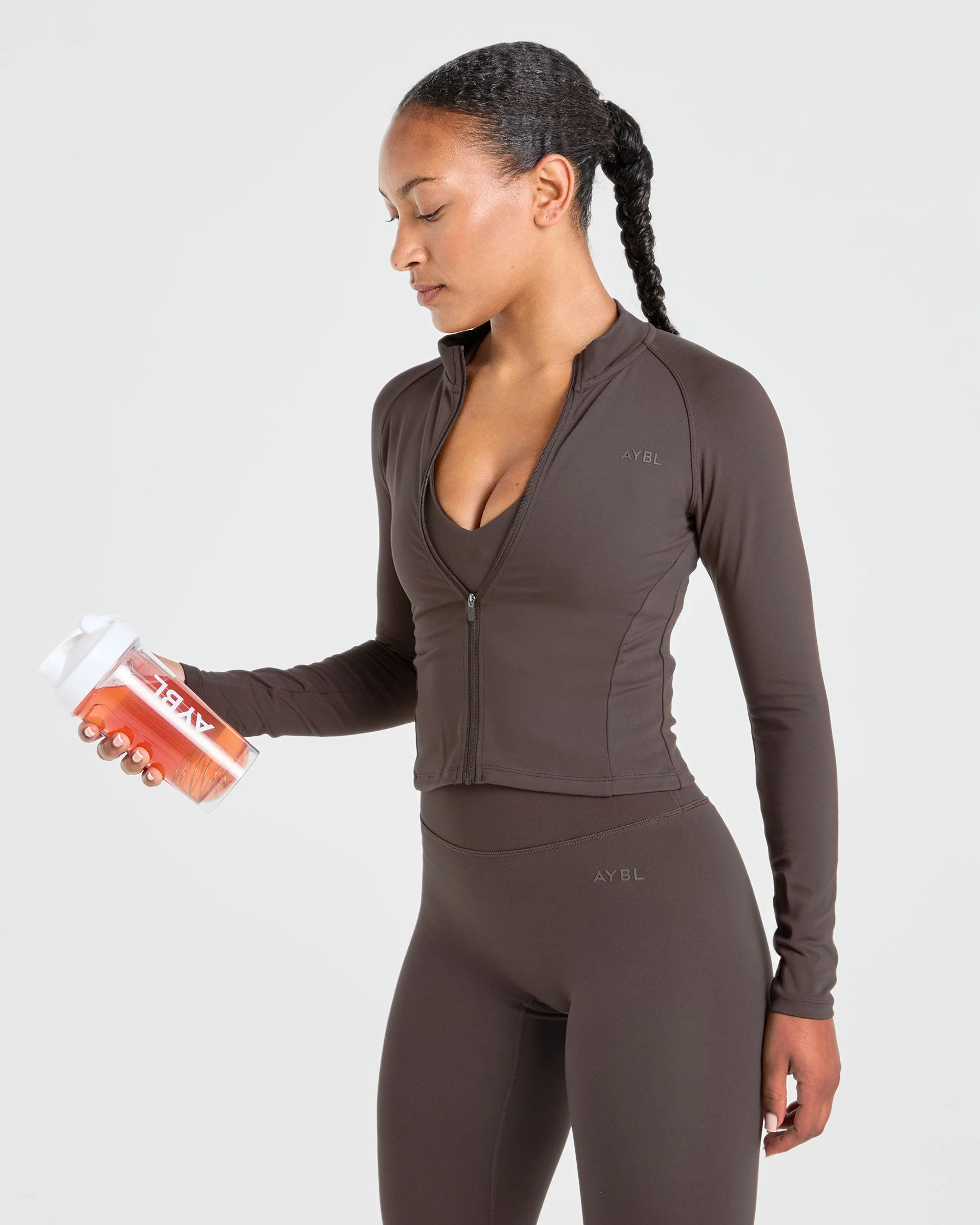 Staple Zip Jacket - Coffee Bruin - Image 8