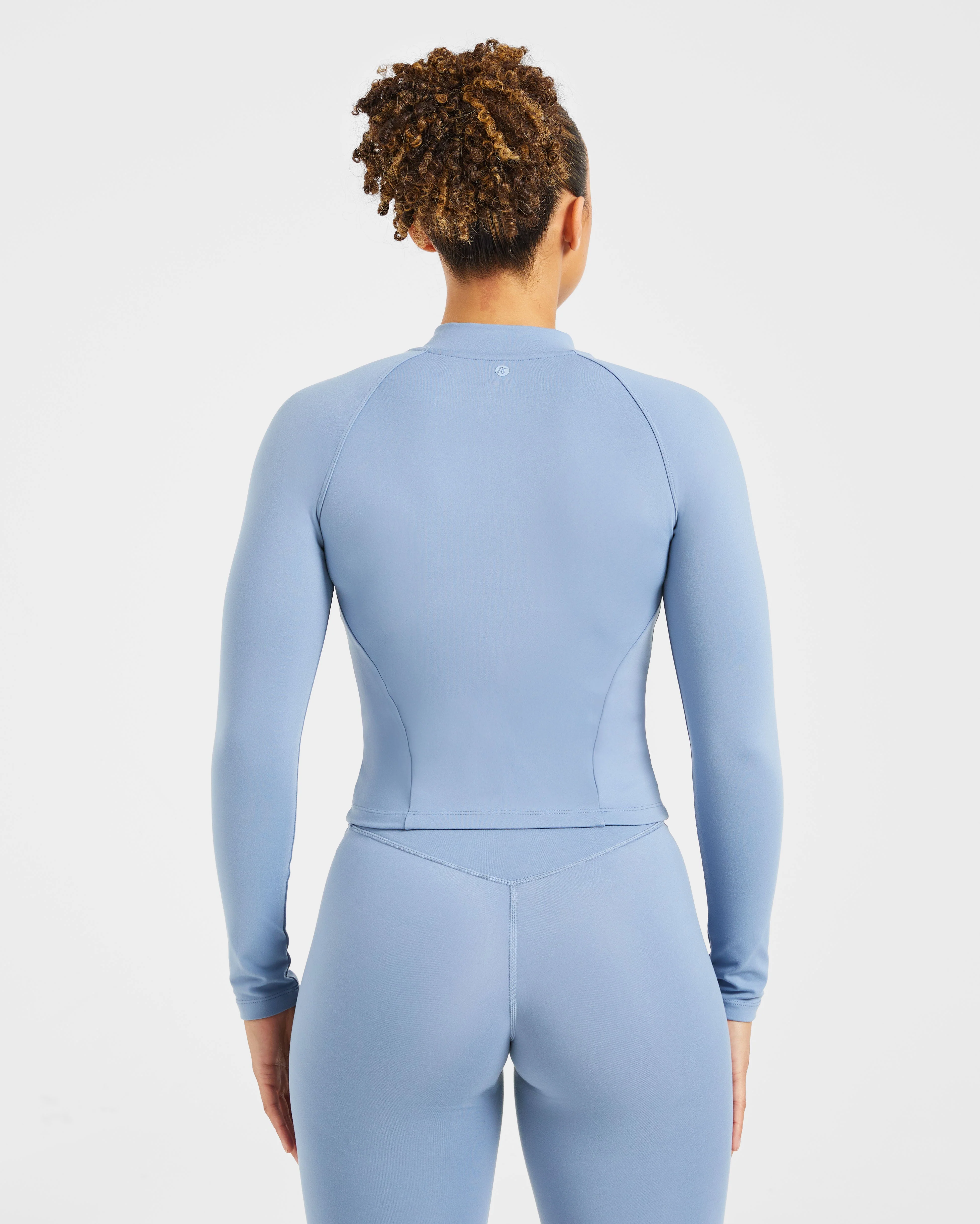 Staple Zip Jacket - Slate Blauw - Image 2