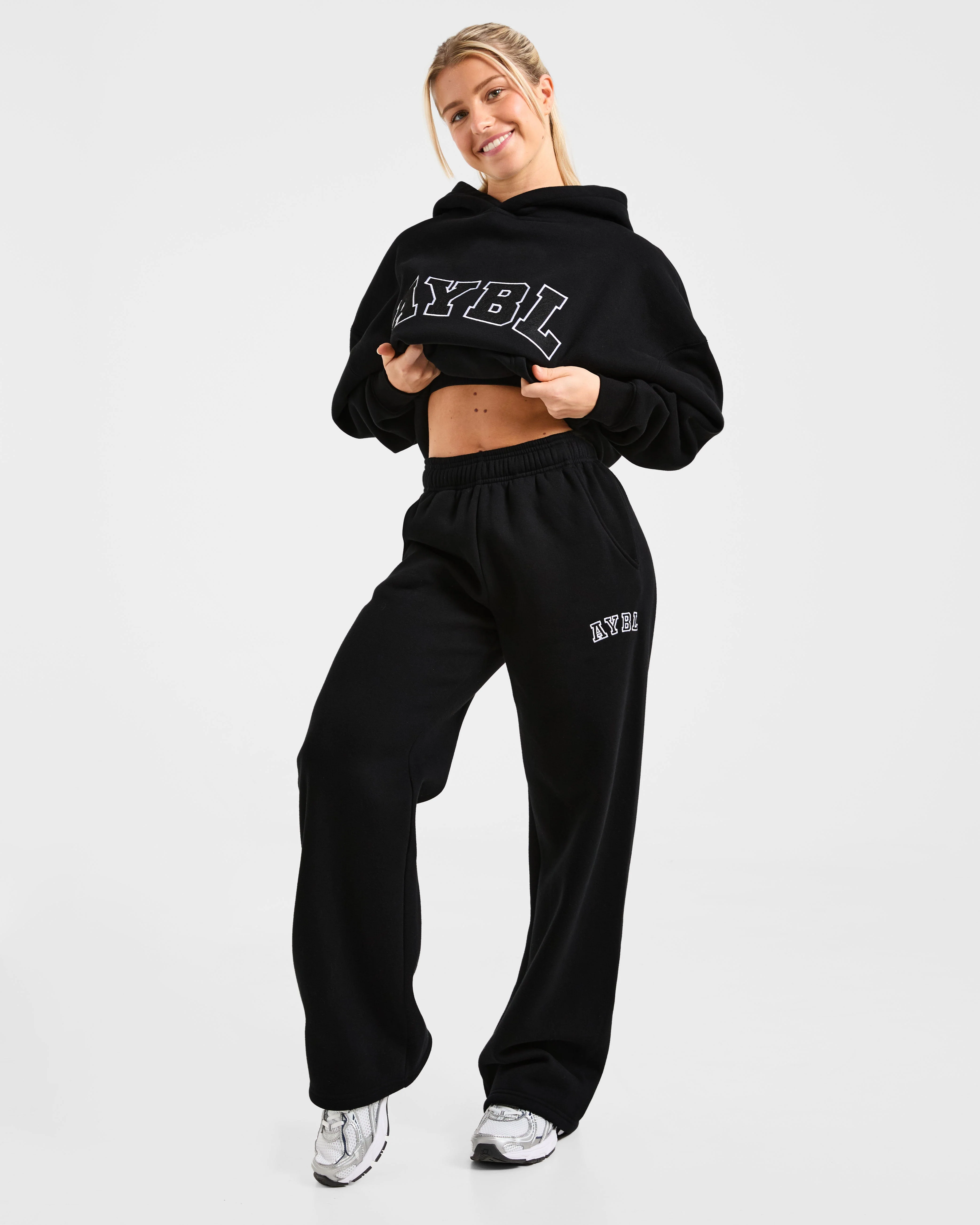 Varsity 2.0 Oversized Hoodie - Zwart - Image 7