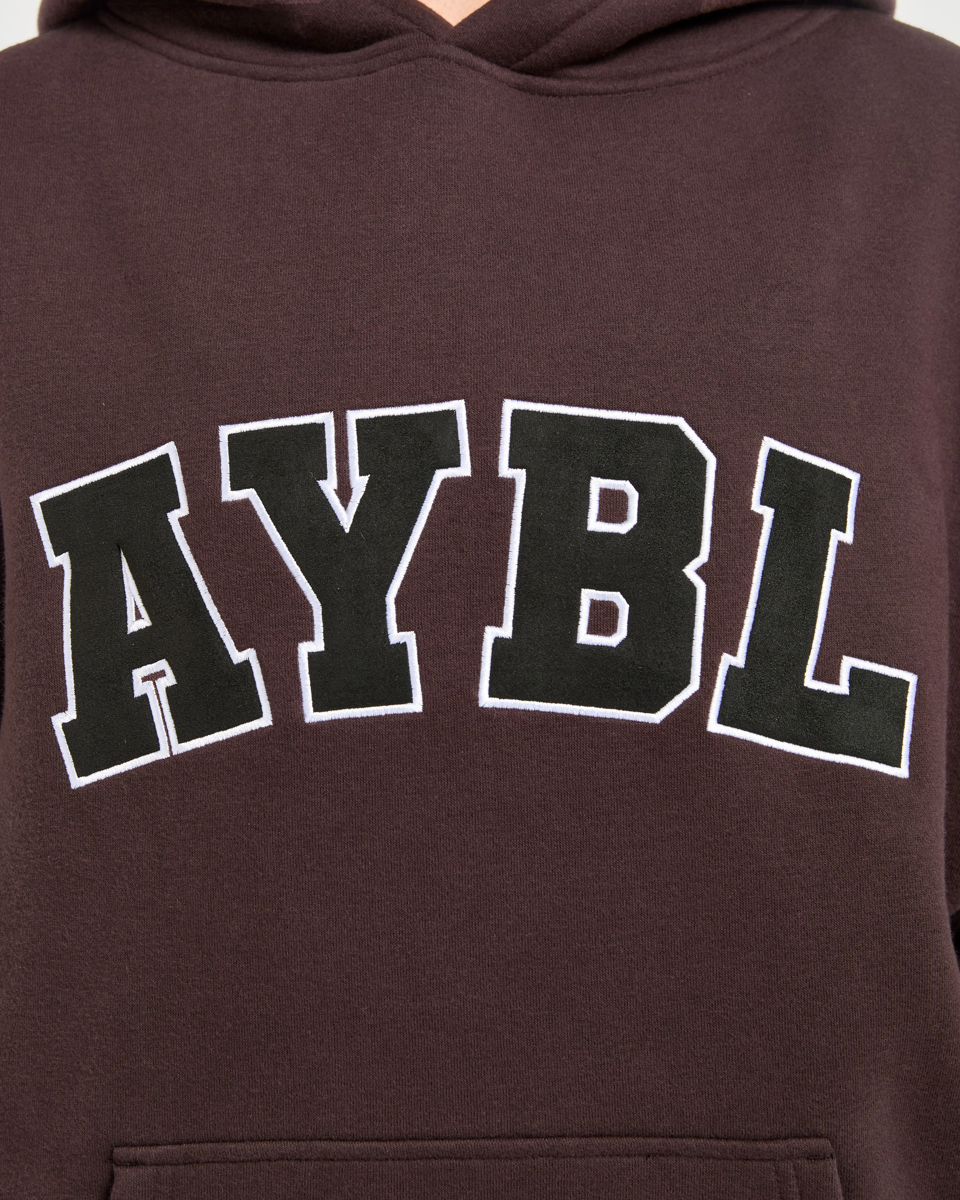 Varsity 2.0 Oversized Hoodie - Cocoa Bruin - Image 5