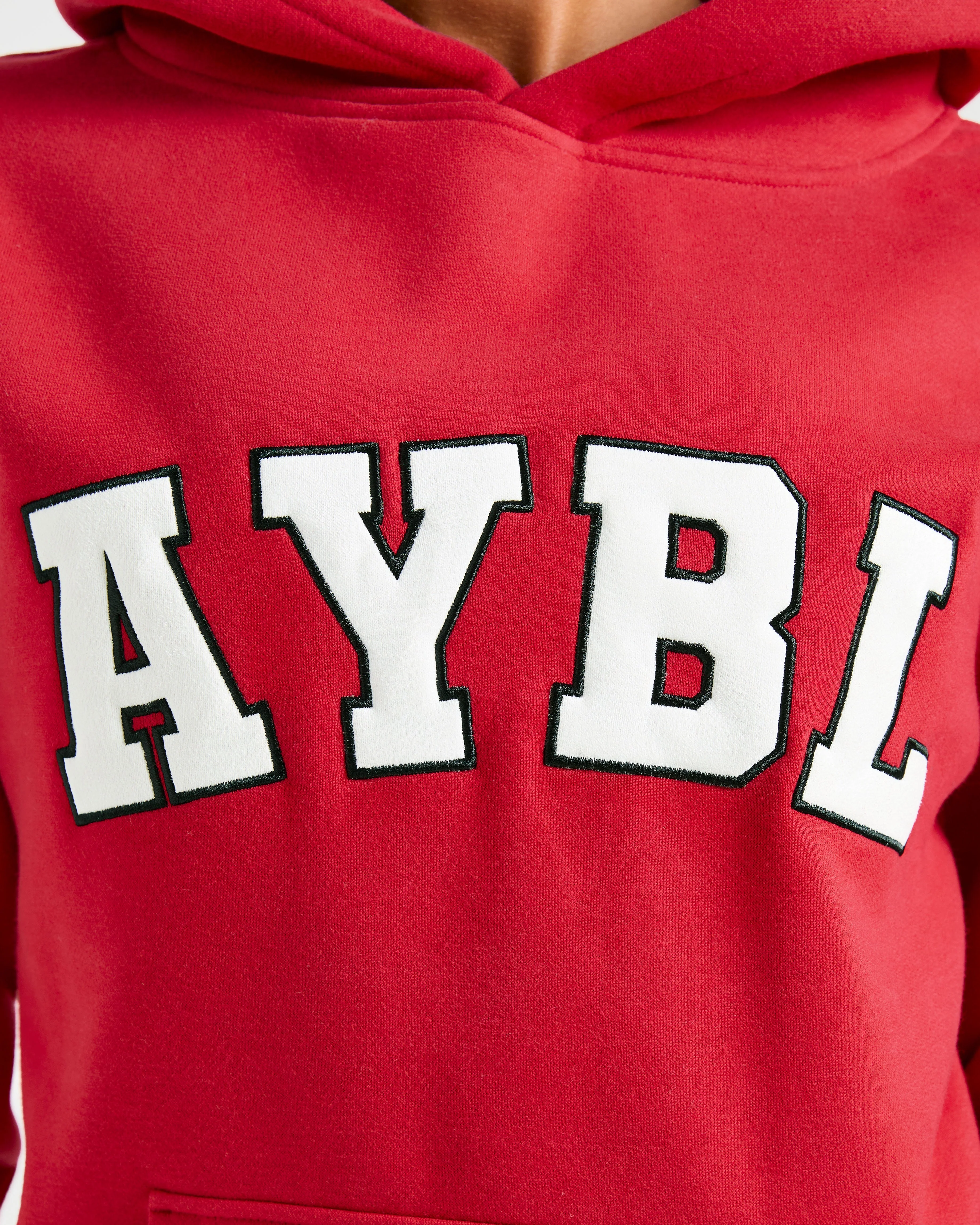 Varsity 2.0 Oversized Hoodie - Rood - Image 5