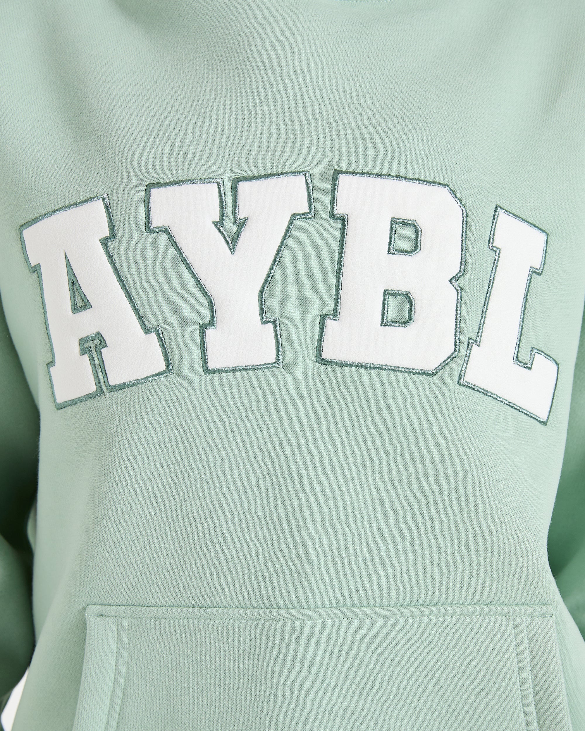 Varsity 2.0 Oversized Hoodie - Sage Groen - Image 5