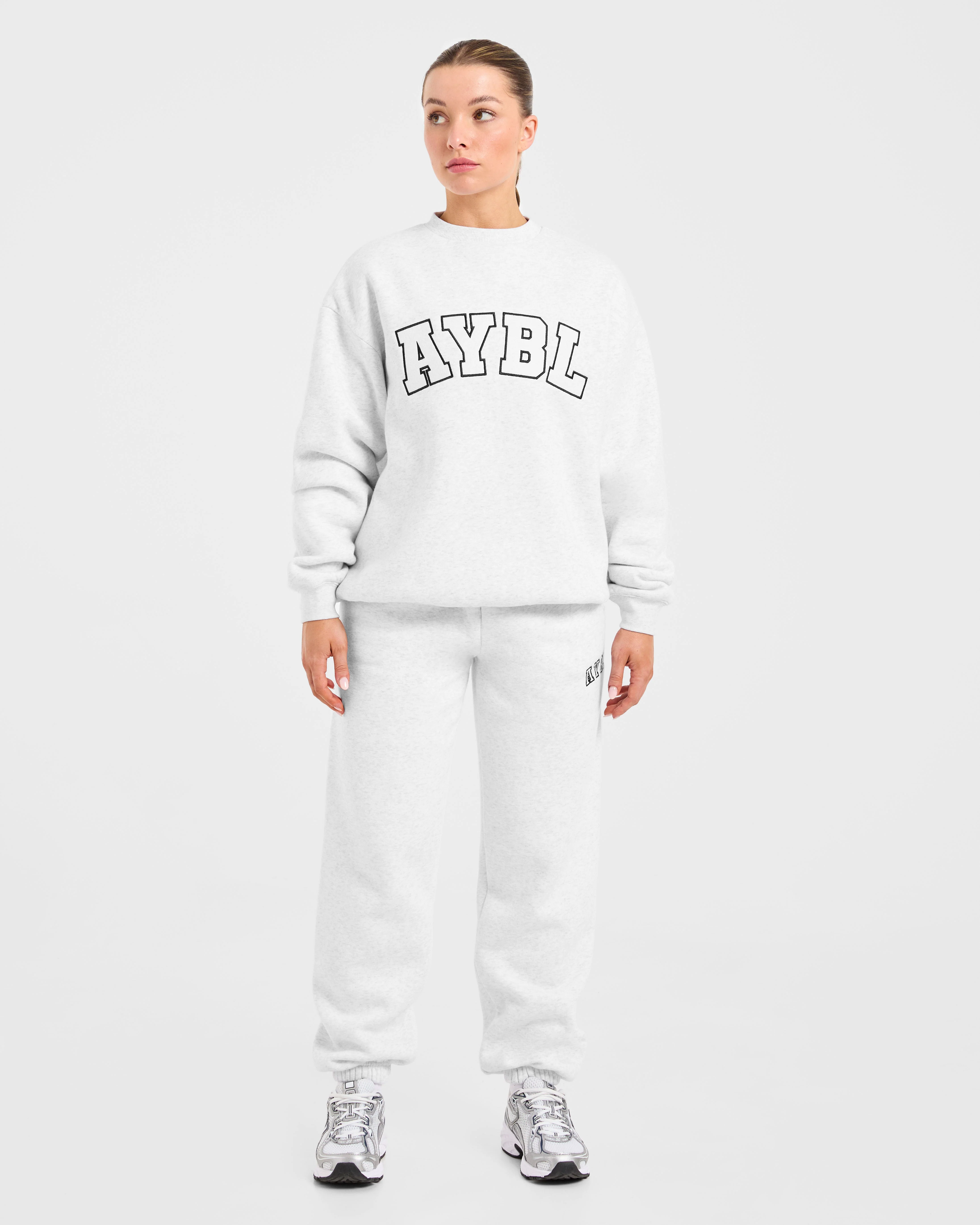 Varsity 2.0 Oversized Sweatshirt - Heather Grijs - Image 3