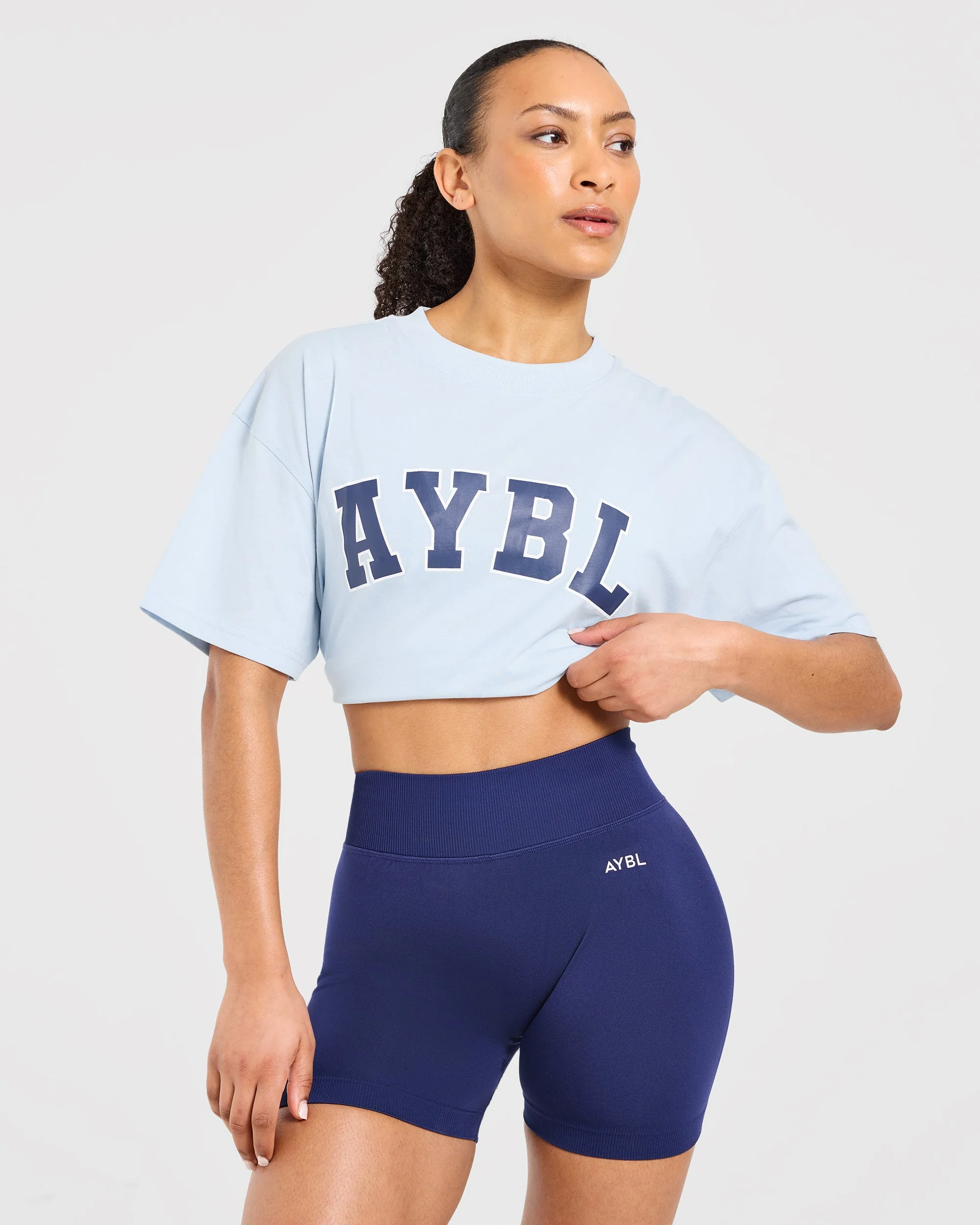 Varsity 2.0 Oversized T Shirt - Blauw - Image 7