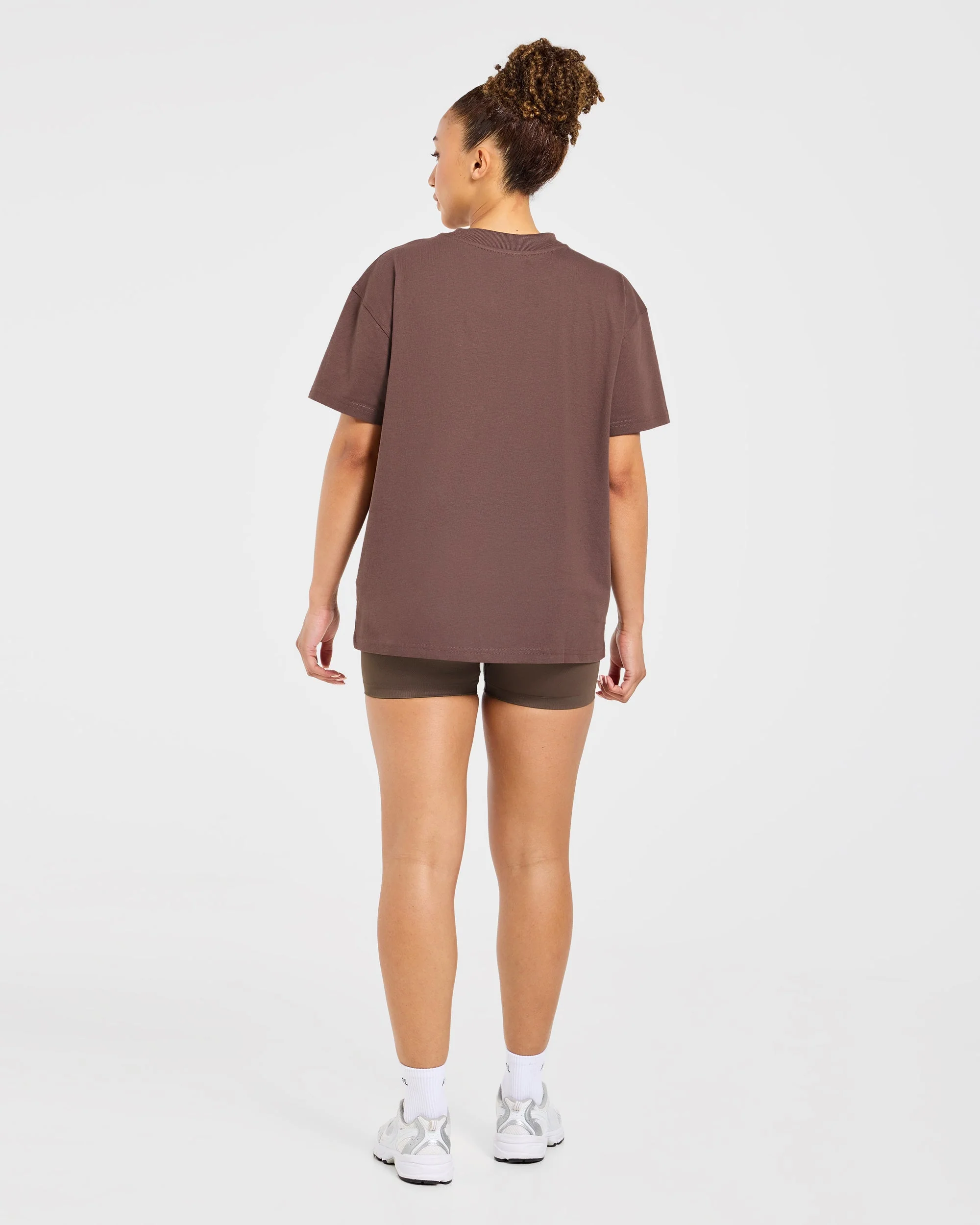 Varsity 2.0 Oversized T Shirt - Bruin - Image 4