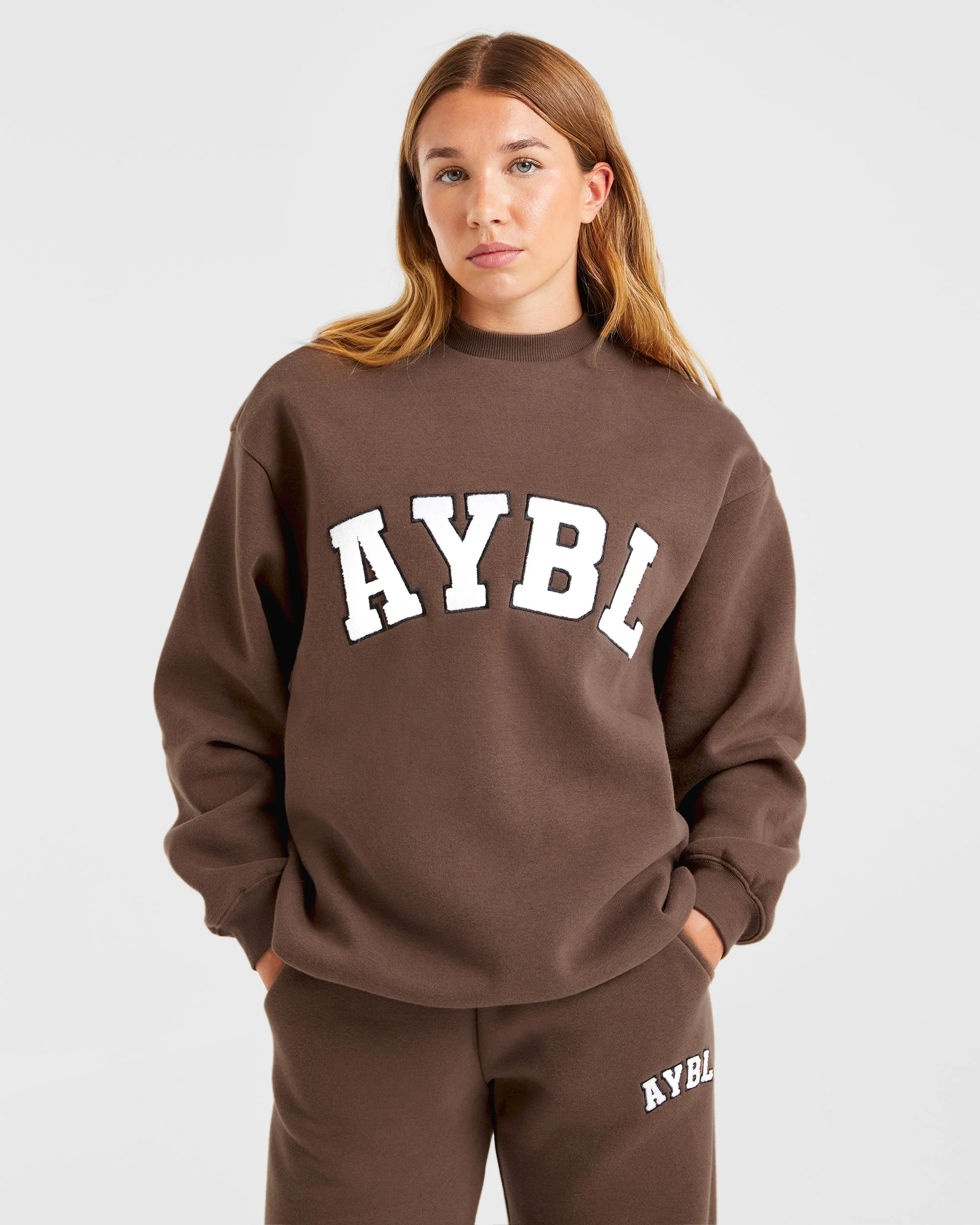 Varsity Oversized Sweatshirt - Bruin