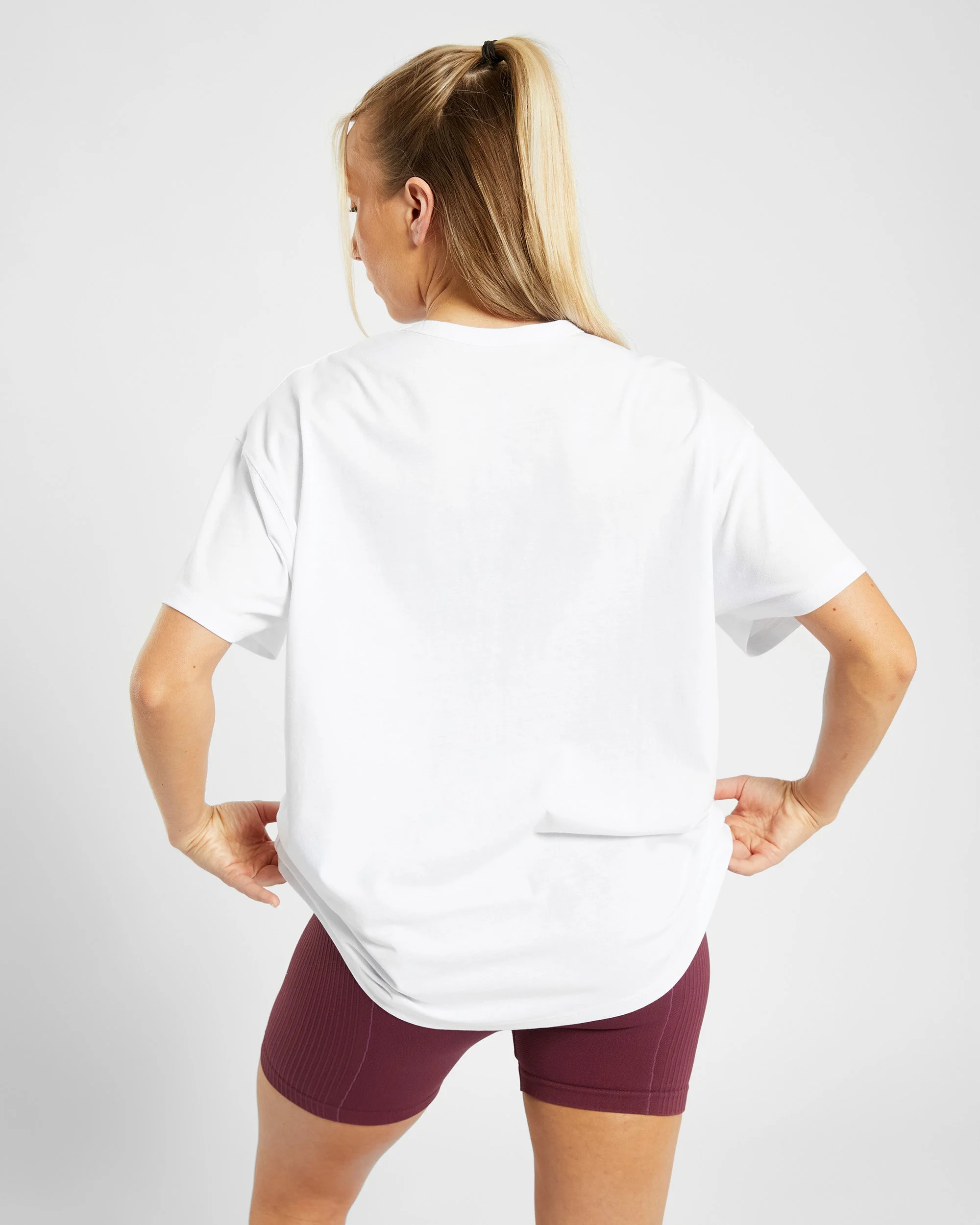 Varsity Oversized T Shirt - Wit - Image 10