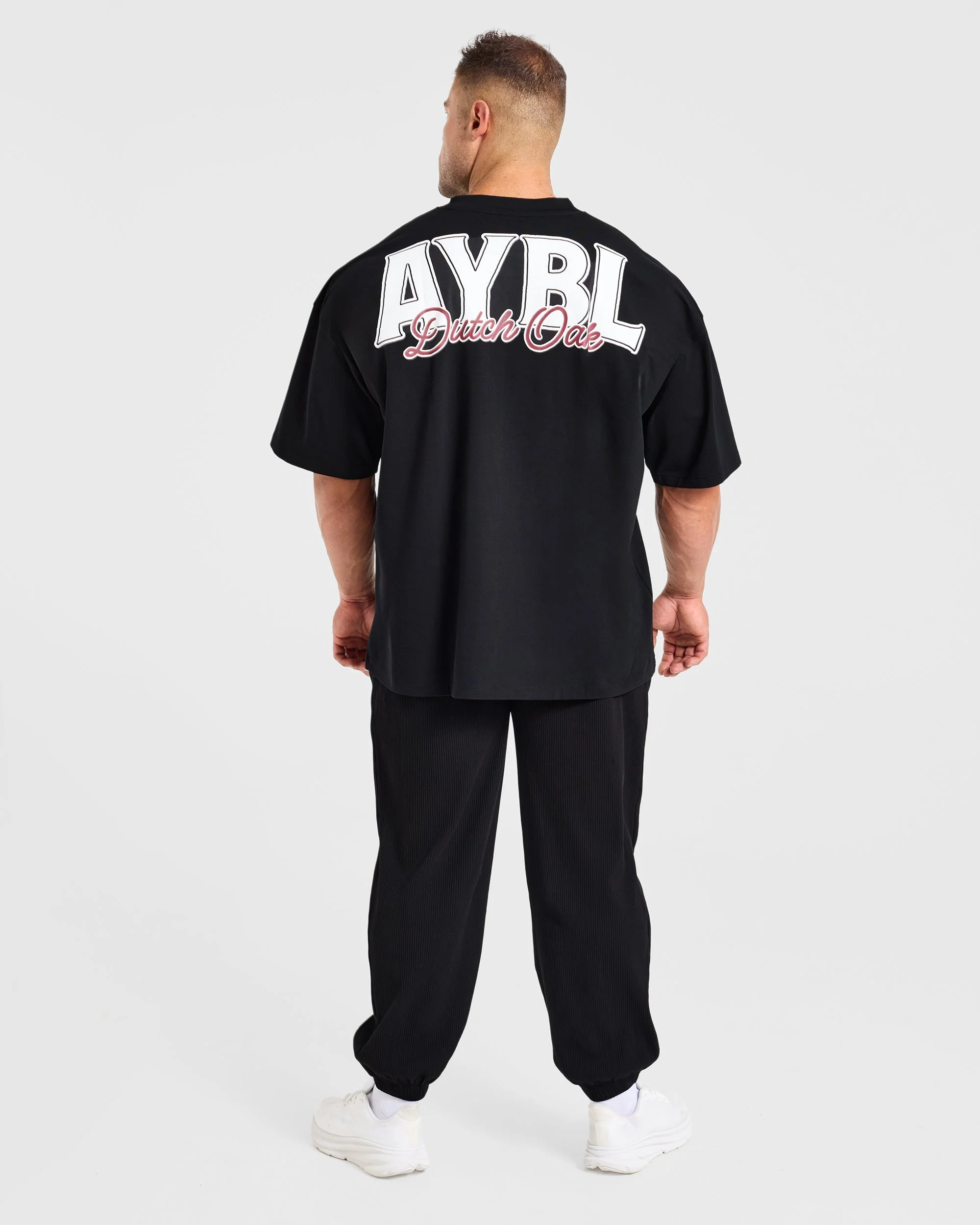 Wesley Vissers x AYBL Dutch Oak Oversized T Shirt - Zwart - Image 4