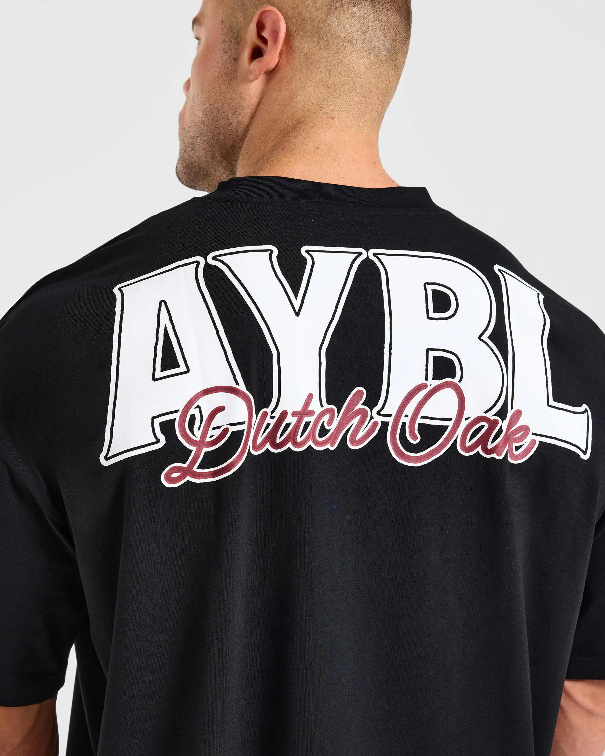 Wesley Vissers x AYBL Dutch Oak Oversized T Shirt - Zwart - Image 6
