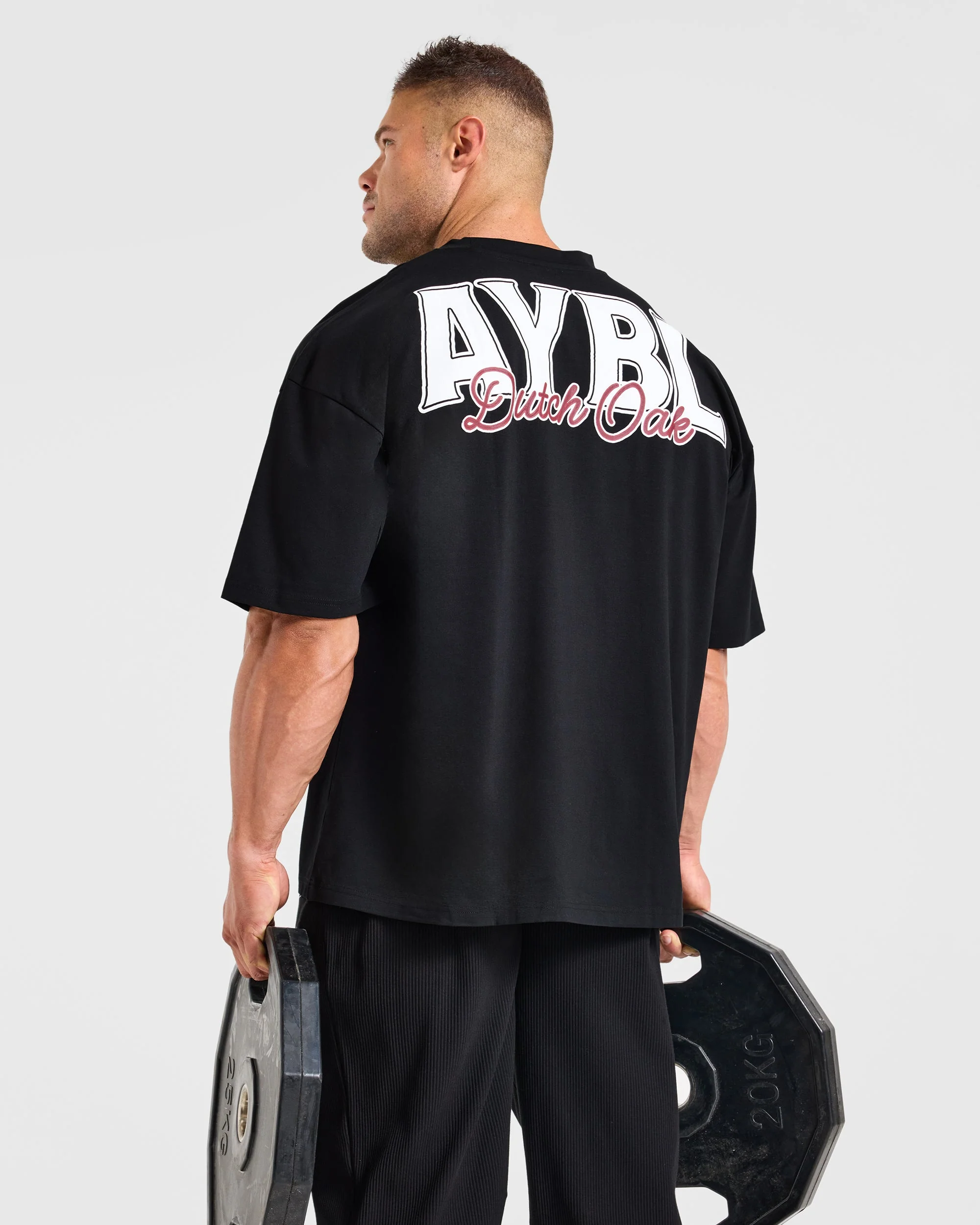 Wesley Vissers x AYBL Dutch Oak Oversized T Shirt - Zwart - Image 7