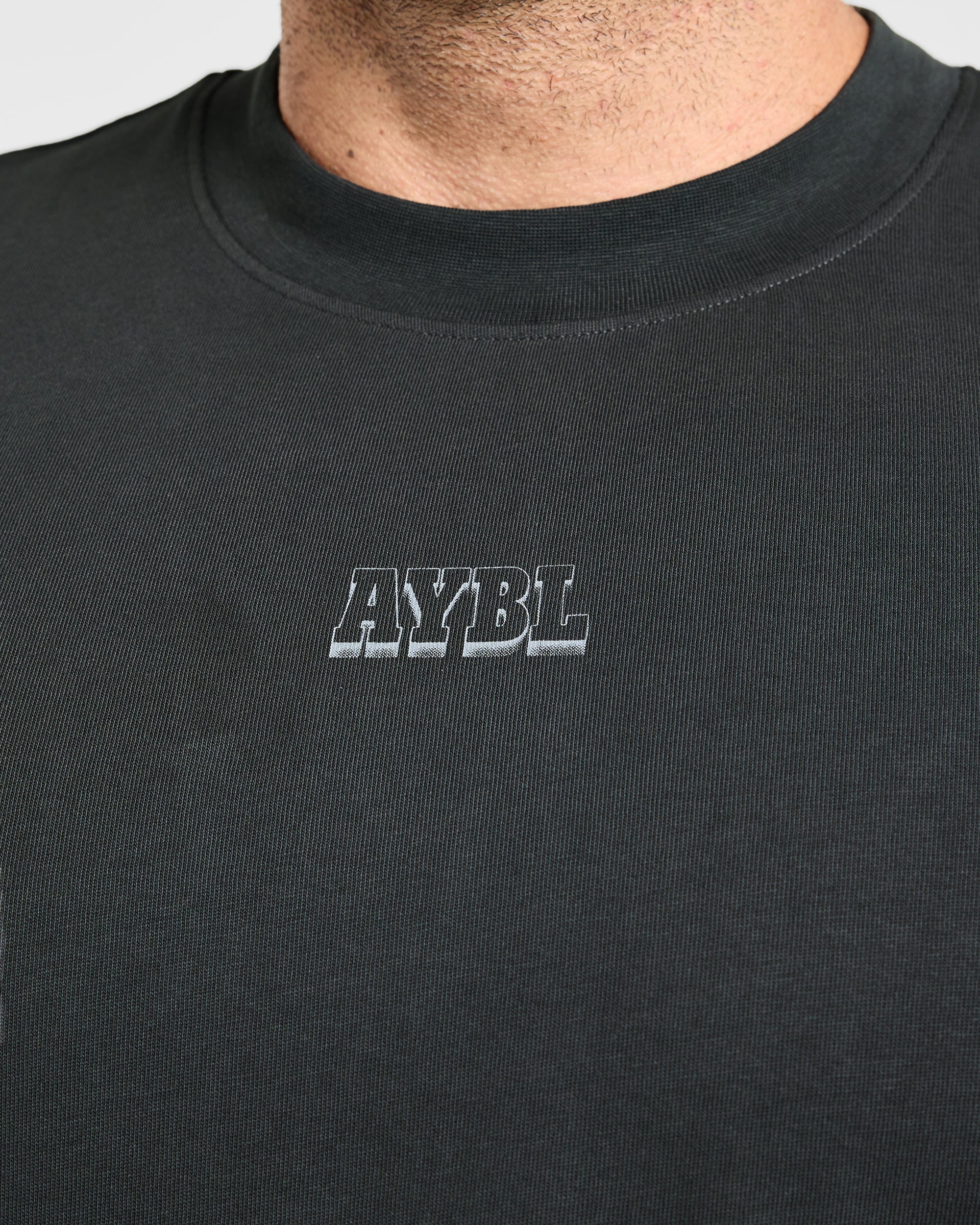 Wesley Vissers x AYBL Iron Works Oversized T Shirt - Grijs - Image 5