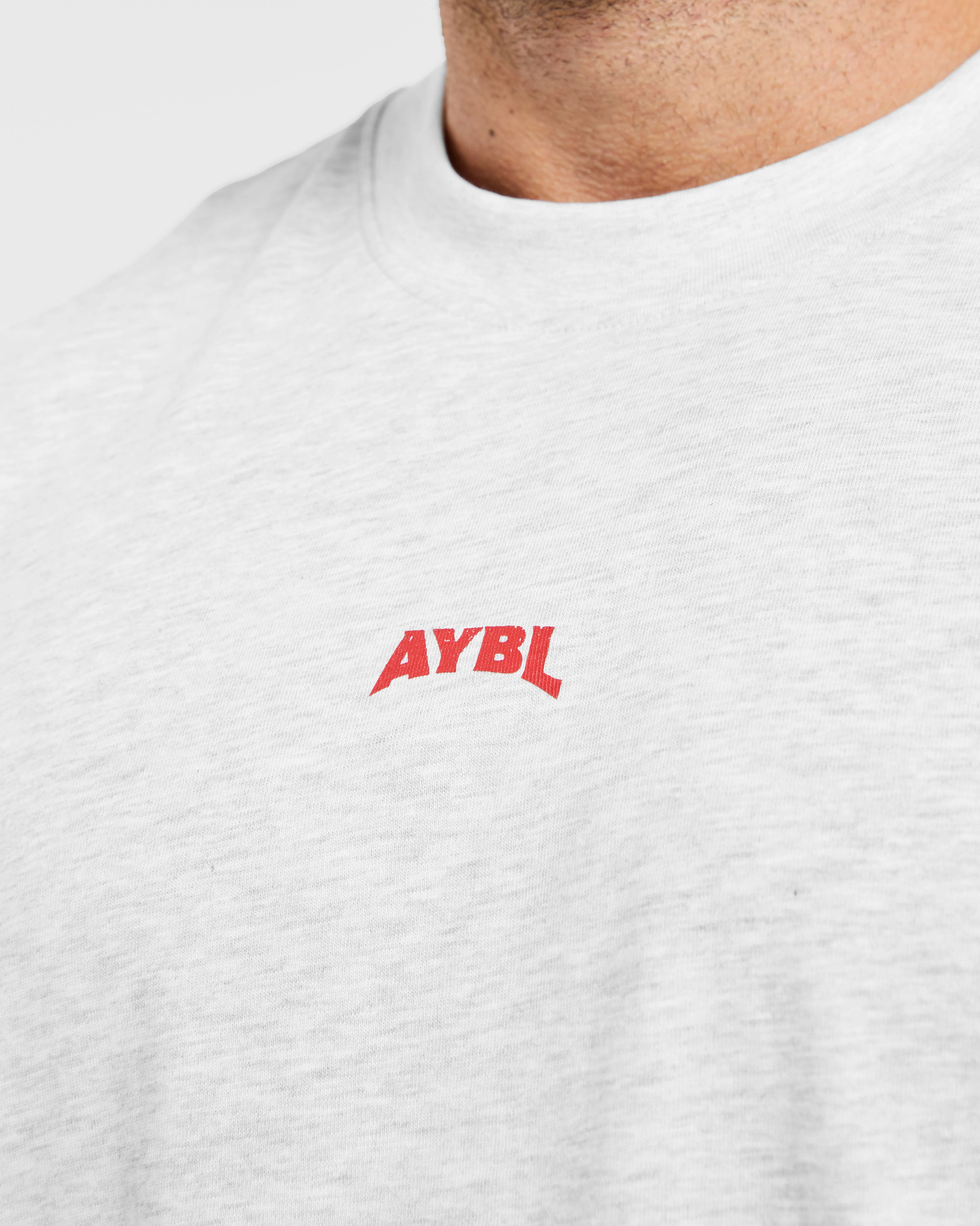 Wesley Vissers X Beyond Limits Oversized T Shirt - Grijs Marl - Image 6