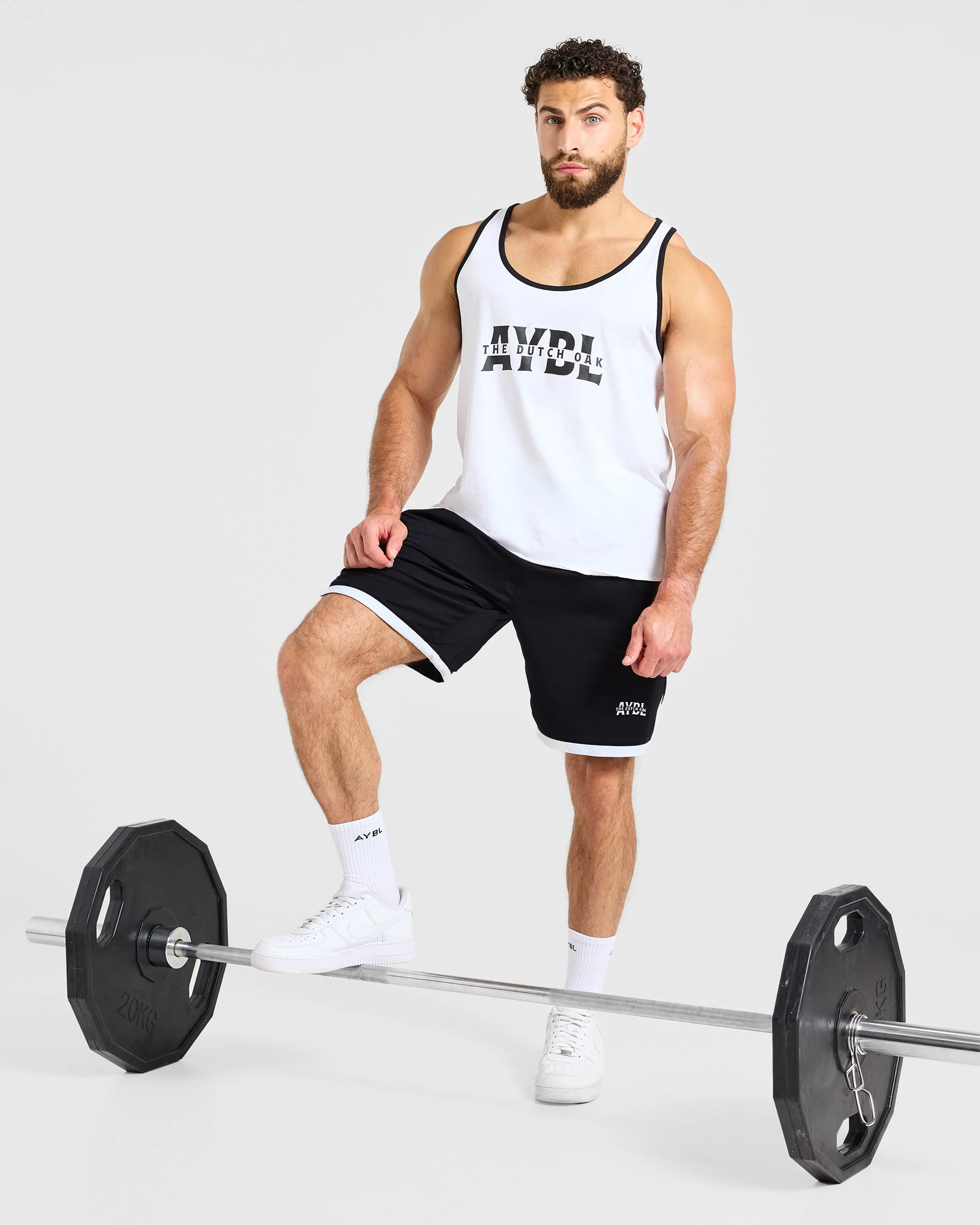Wesley Vissers x Contrast Tank - Wit - Image 8