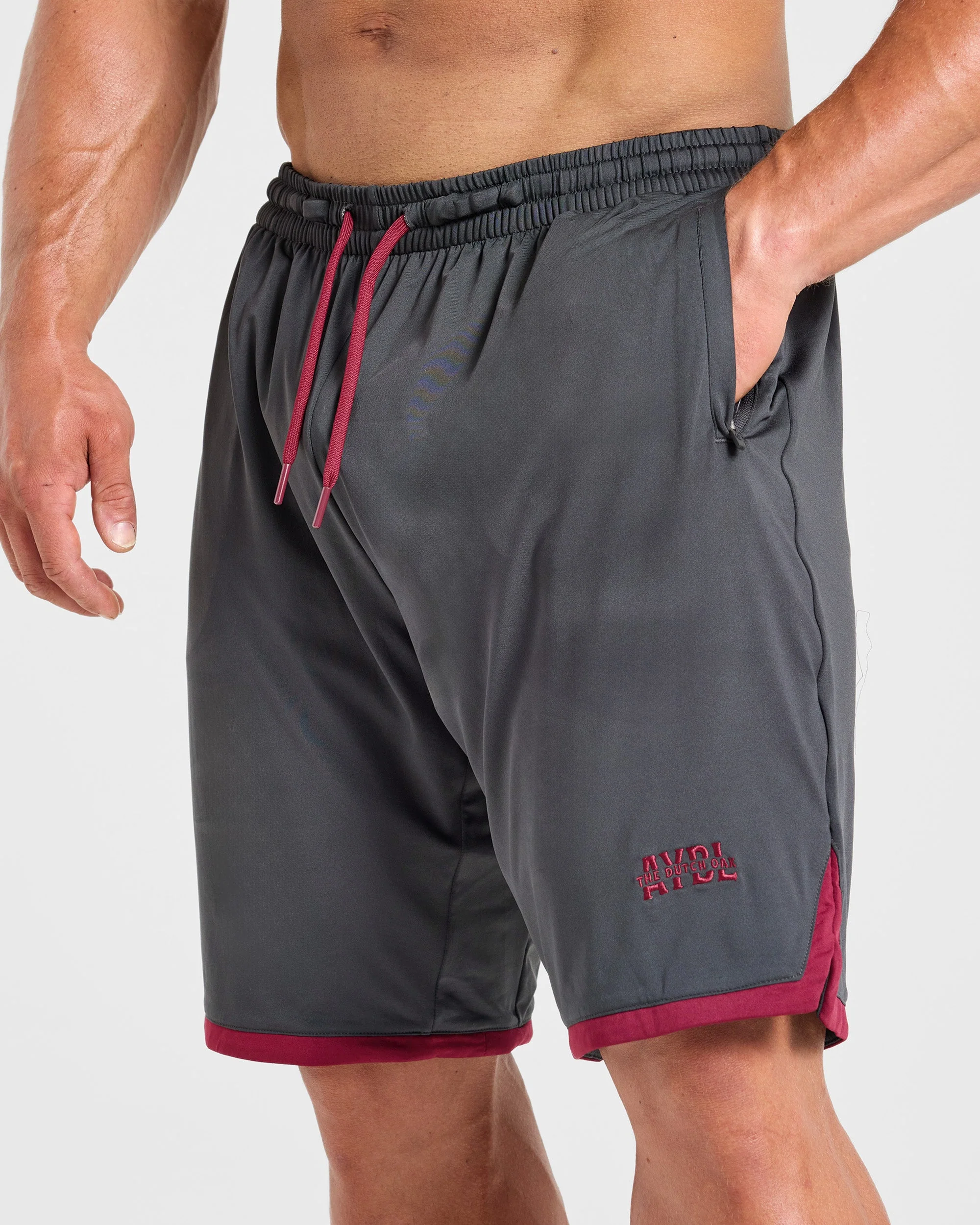 Wesley Vissers x Old School Contrast Shorts - Charcoal - Image 5