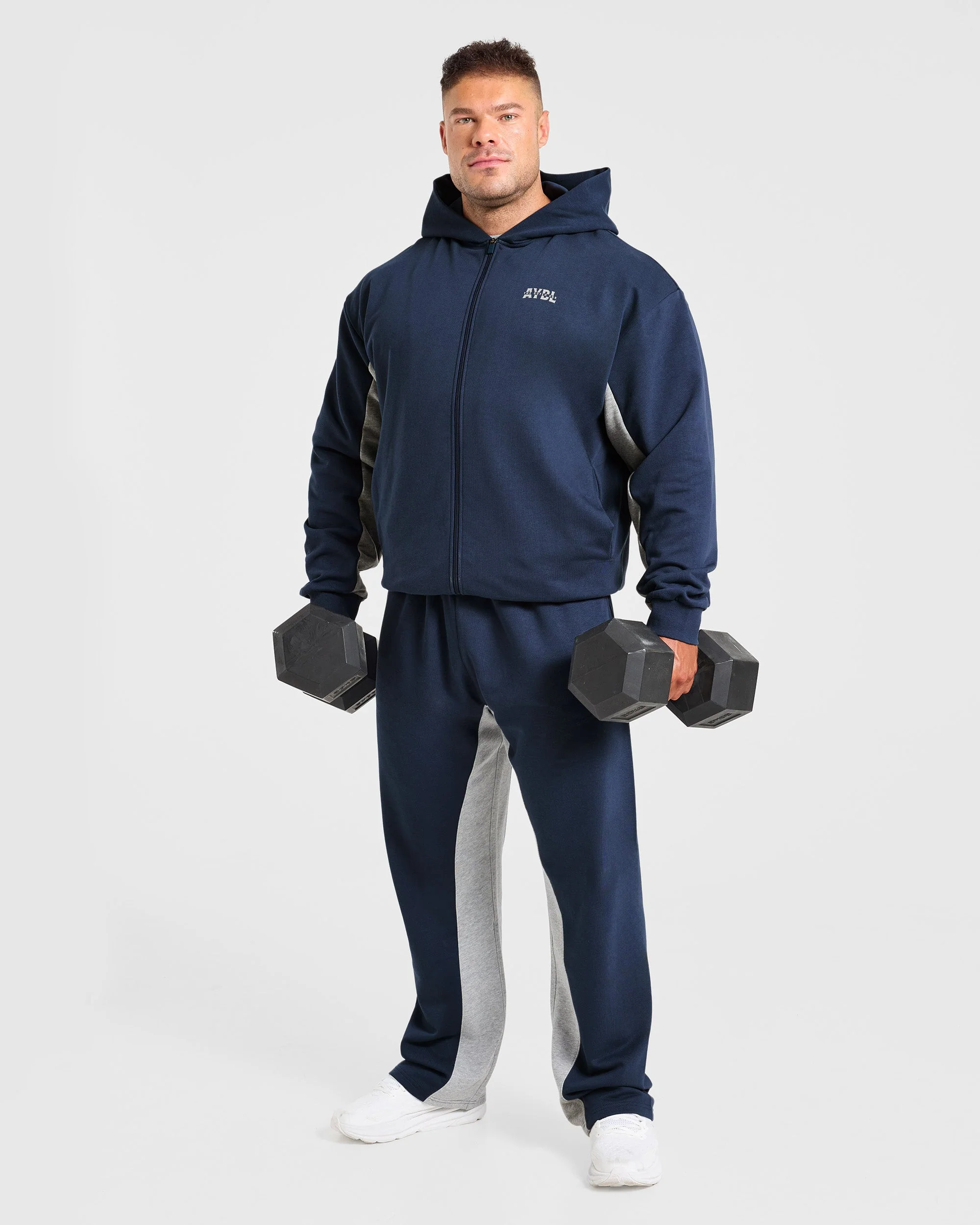 Wesley Vissers x Oversized Straight Leg Joggers - Navy - Image 7