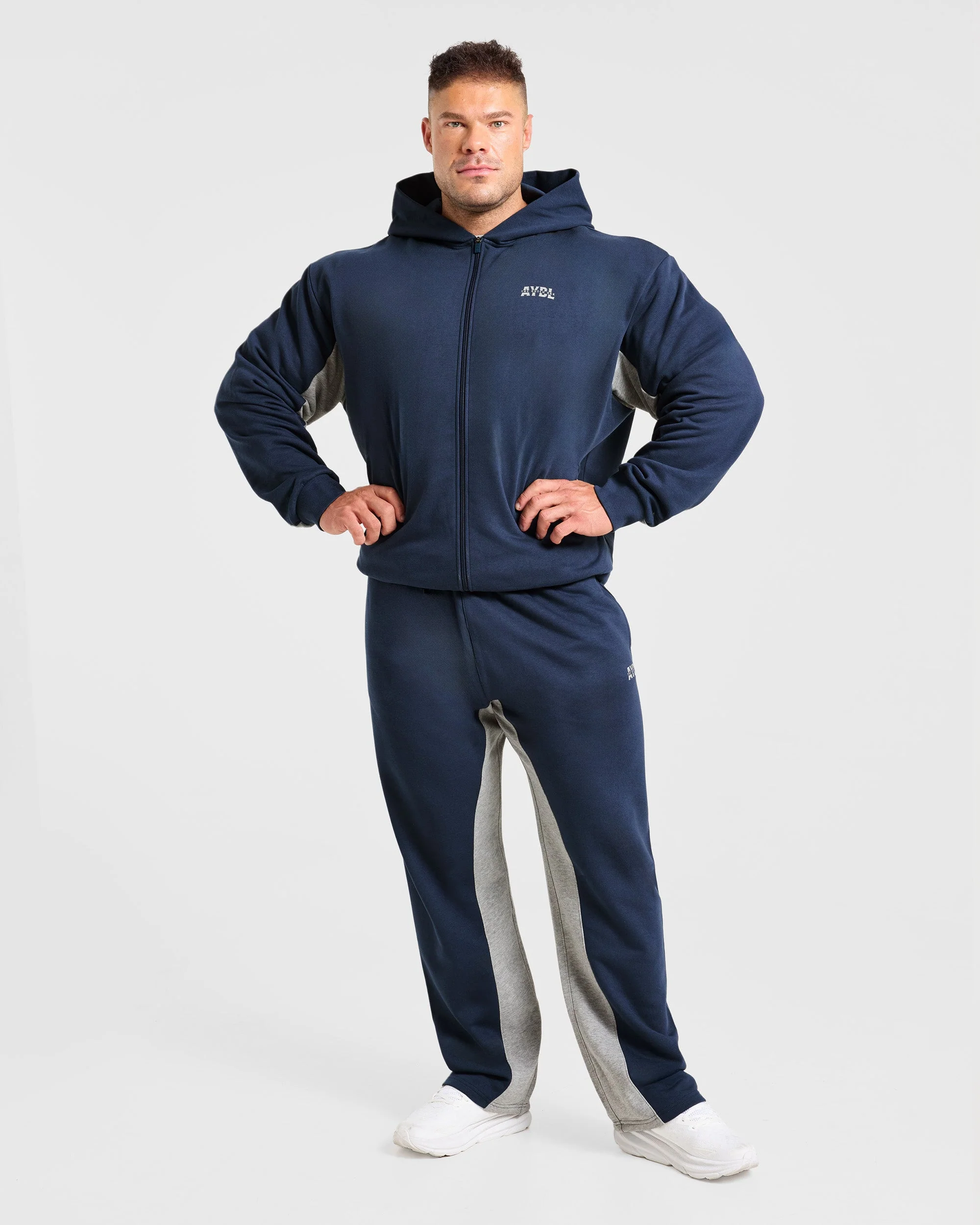 Wesley Vissers x Oversized Straight Leg Joggers - Navy - Image 8