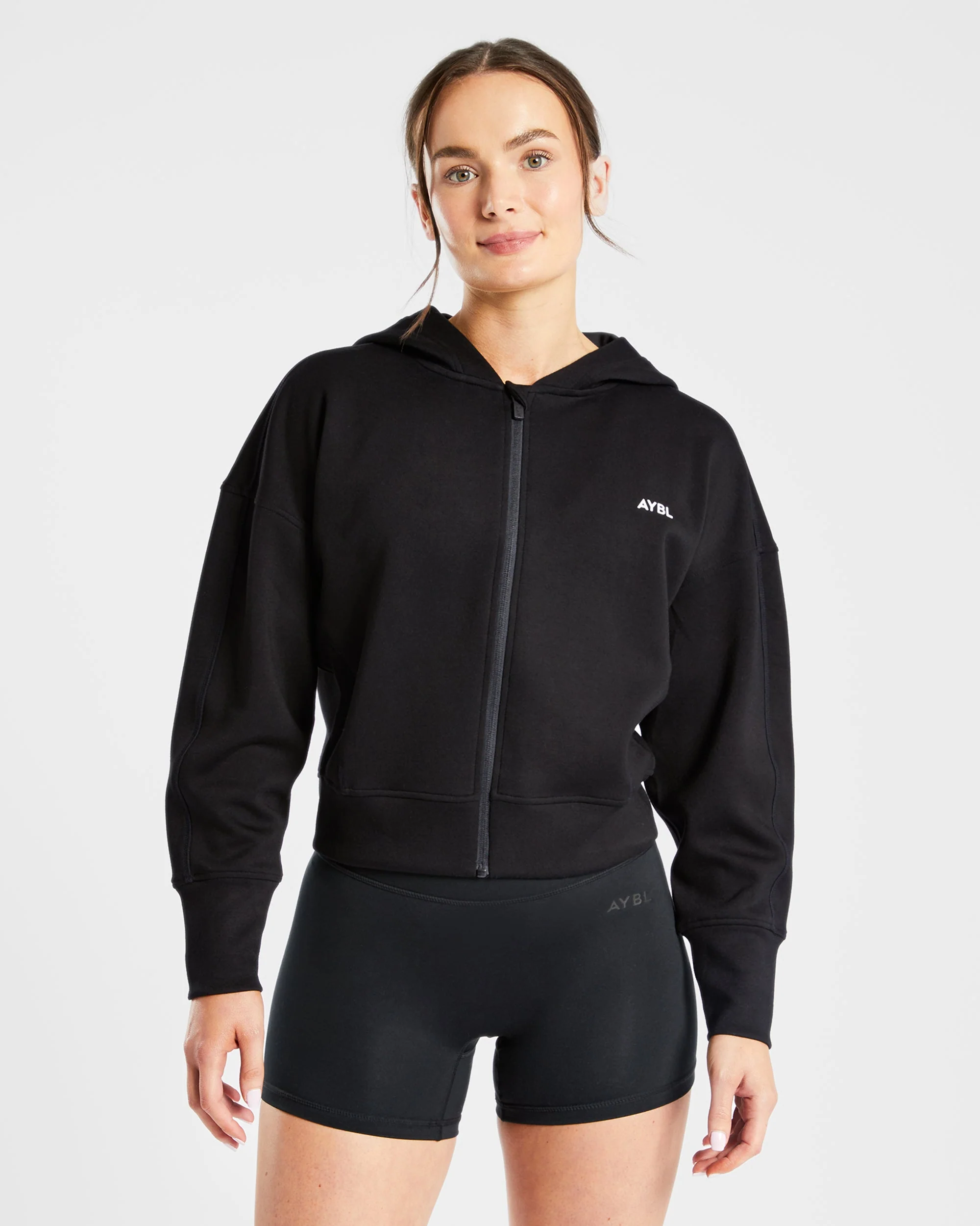 Zip Up Jacket - Zwart